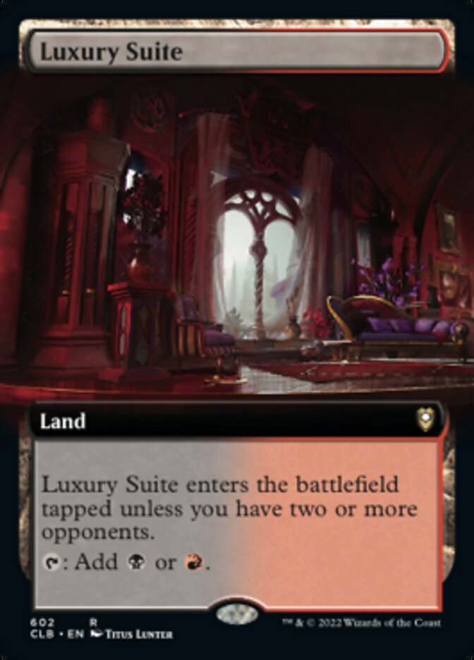 Luxury Suite (Extended Art) [Commander Legends: Battle for Baldur's Gate] | Exor Games Truro