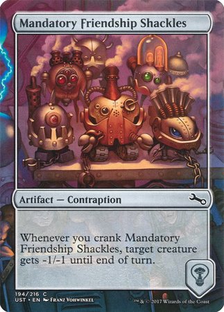 Mandatory Friendship Shackles [Unstable] | Exor Games Truro