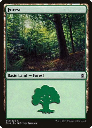 Forest (312) [Commander Anthology] | Exor Games Truro