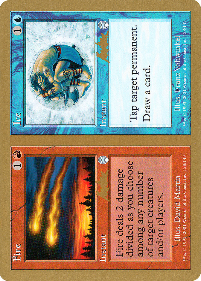 Fire // Ice (Brian Kibler) [World Championship Decks 2002] | Exor Games Truro