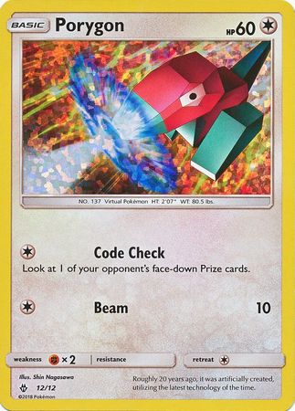 Porygon (12/12) [McDonald's Promos: 2018 Collection] | Exor Games Truro