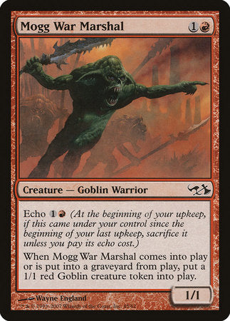 Mogg War Marshal [Duel Decks: Elves vs. Goblins] | Exor Games Truro