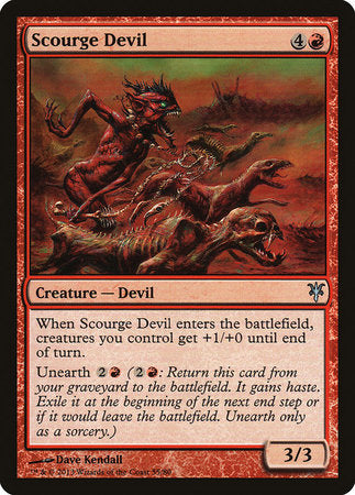Scourge Devil [Duel Decks: Sorin vs. Tibalt] | Exor Games Truro