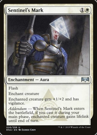 Sentinel's Mark [Ravnica Allegiance] | Exor Games Truro