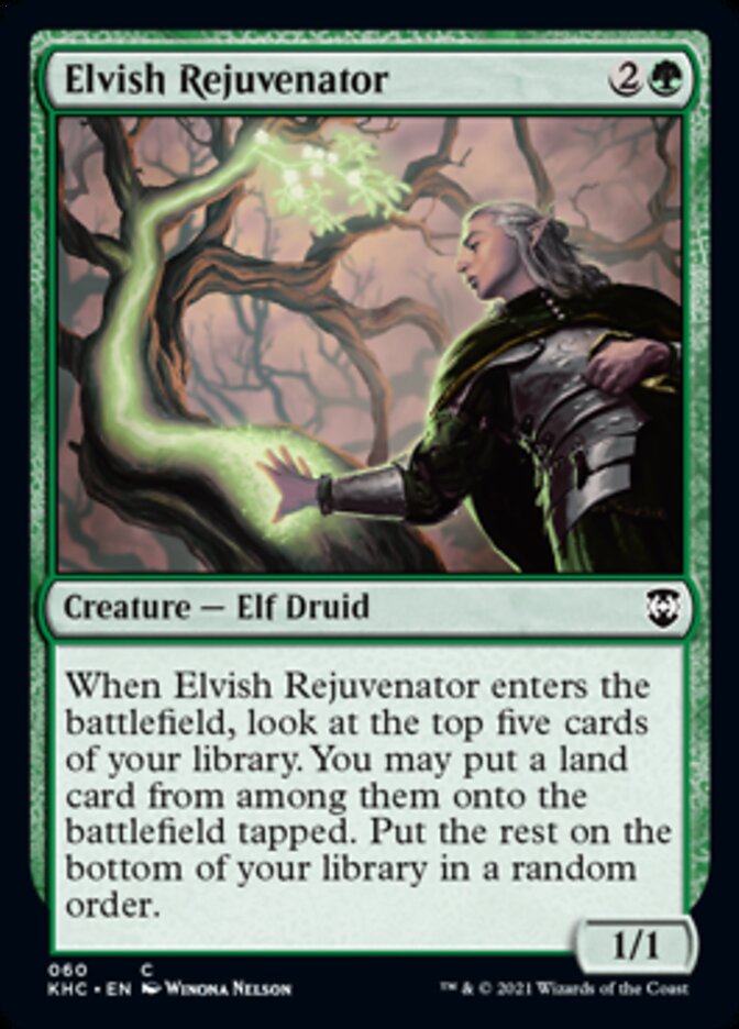 Elvish Rejuvenator [Kaldheim Commander] | Exor Games Truro