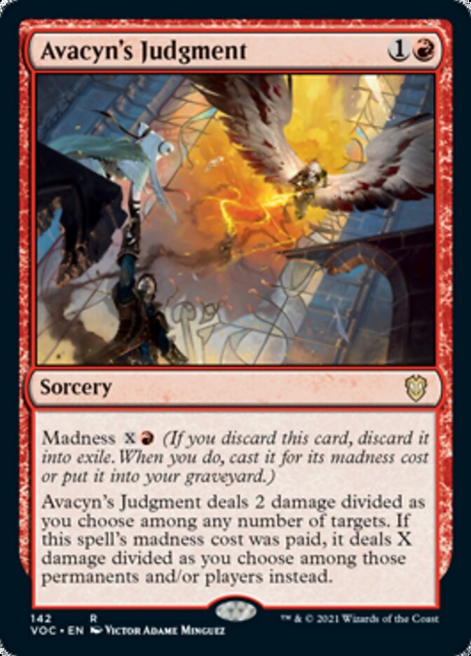 Avacyn's Judgment [Innistrad: Crimson Vow Commander] | Exor Games Truro