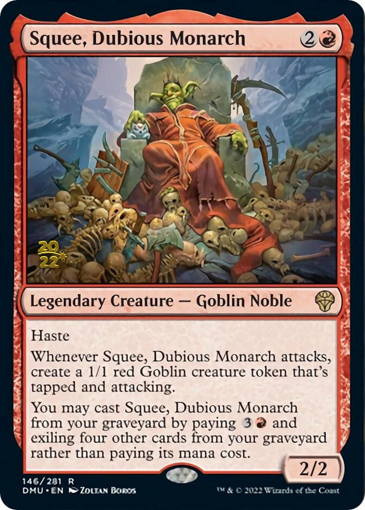 Squee, Dubious Monarch [Dominaria United Prerelease Promos] | Exor Games Truro