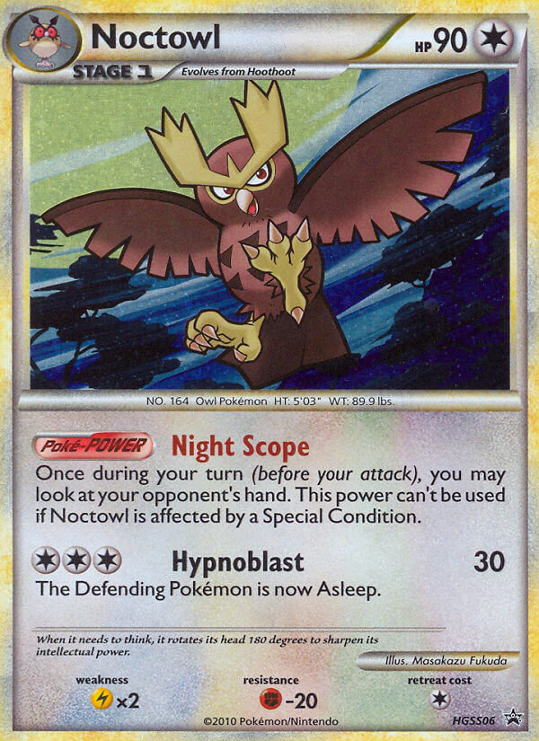 Noctowl (HGSS06) [HeartGold & SoulSilver: Black Star Promos] | Exor Games Truro