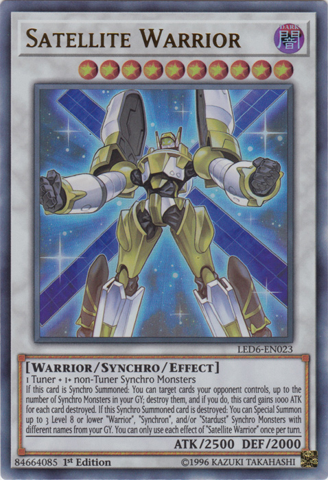 Satellite Warrior [LED6-EN023] Ultra Rare | Exor Games Truro