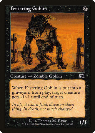 Festering Goblin [Onslaught] | Exor Games Truro