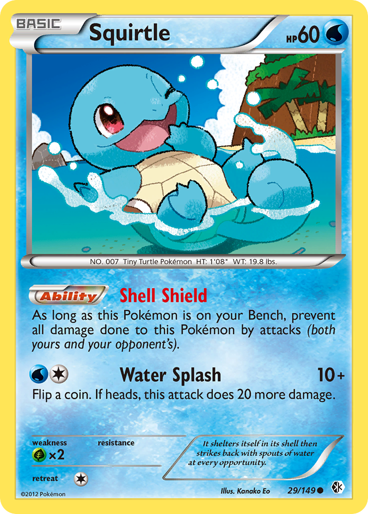 Squirtle (29/149) [Black & White: Boundaries Crossed] | Exor Games Truro