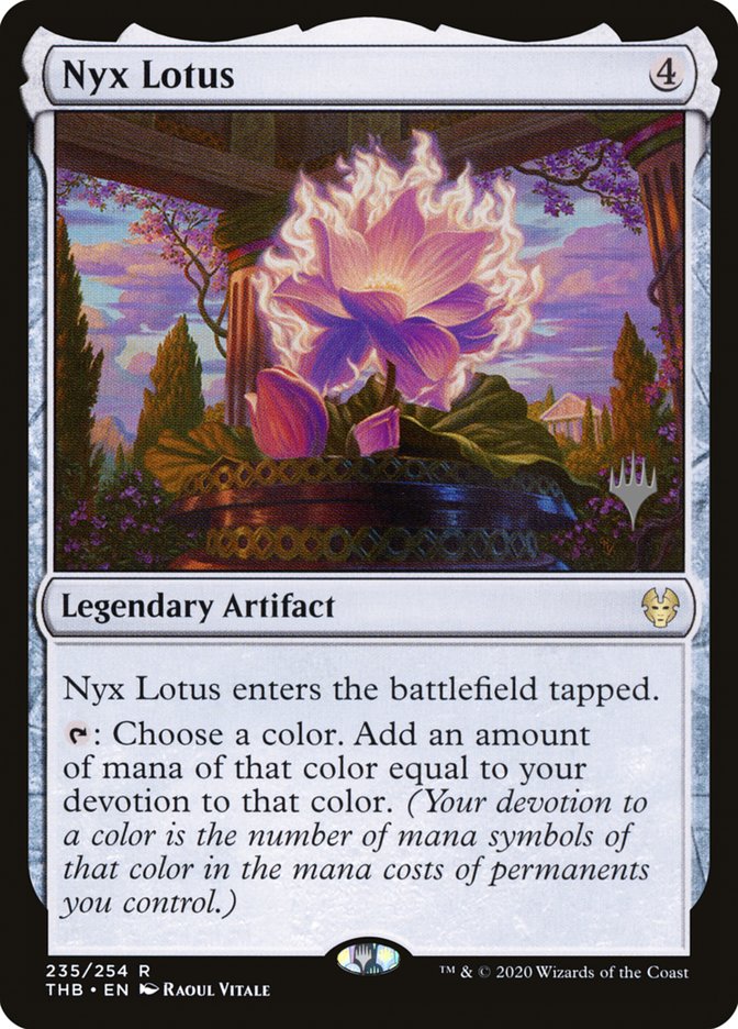 Nyx Lotus (Promo Pack) [Theros Beyond Death Promos] | Exor Games Truro