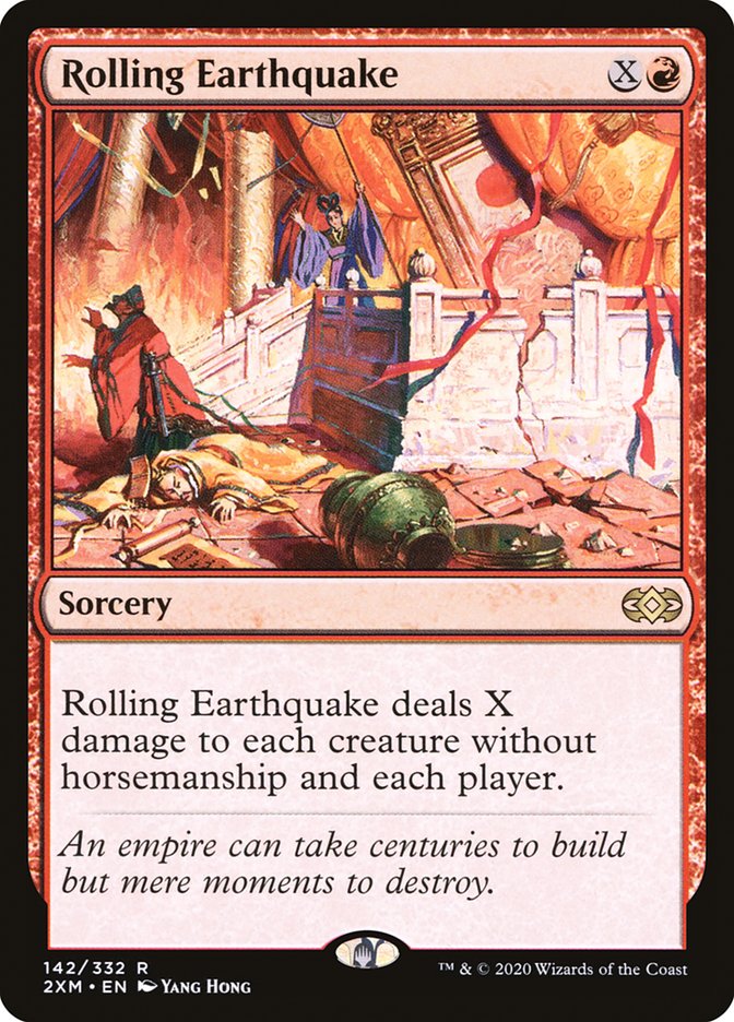 Rolling Earthquake [Double Masters] | Exor Games Truro