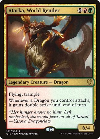 Atarka, World Render [Commander 2017] | Exor Games Truro