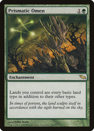 Prismatic Omen [Shadowmoor] | Exor Games Truro