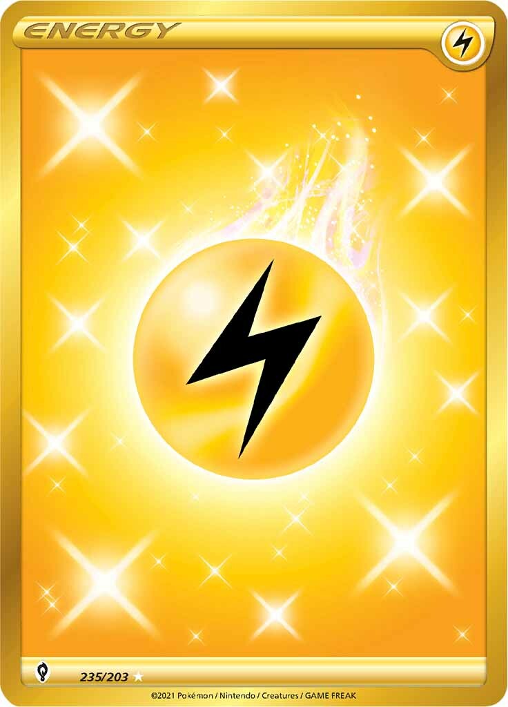 Lightning Energy (235/203) [Sword & Shield: Evolving Skies] | Exor Games Truro