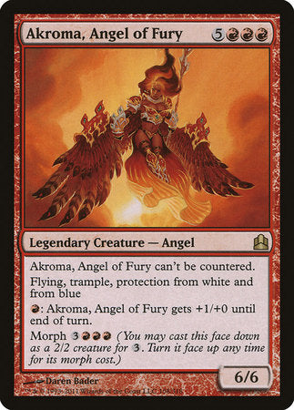 Akroma, Angel of Fury [Commander 2011] | Exor Games Truro