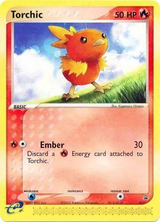 Torchic (017) (Non-Holo) [Nintendo: Black Star Promos] | Exor Games Truro