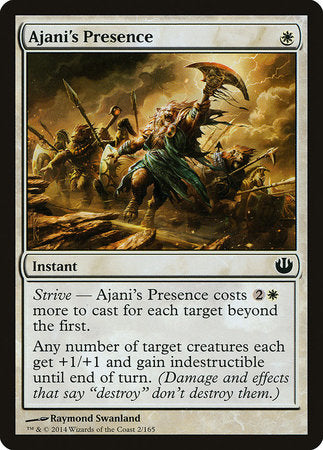 Ajani's Presence [Journey into Nyx] | Exor Games Truro