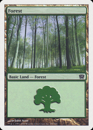 Forest (350) [Ninth Edition] | Exor Games Truro