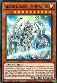 Armed Dragon LV10 White [BLVO-EN005] Ultra Rare | Exor Games Truro