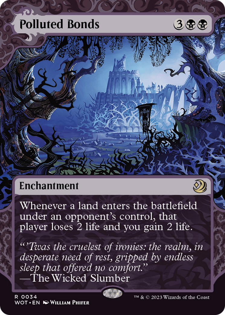 Polluted Bonds [Wilds of Eldraine: Enchanting Tales] | Exor Games Truro