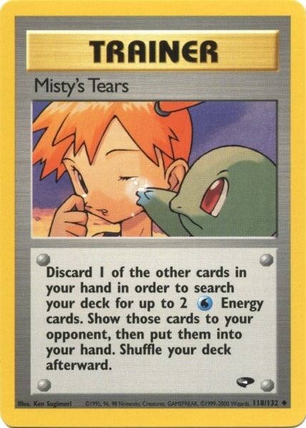 Misty's Tears (118/132) [Gym Challenge Unlimited] | Exor Games Truro