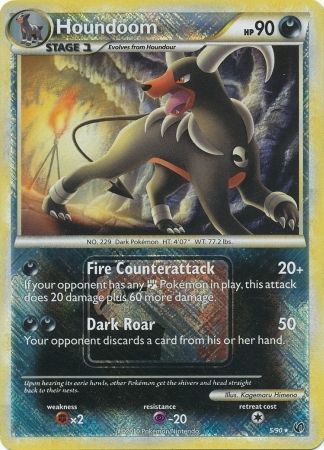 Houndoom (5/90) (League Promo) [HeartGold & SoulSilver: Undaunted] | Exor Games Truro