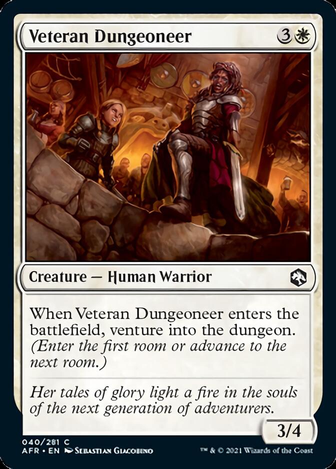Veteran Dungeoneer [Dungeons & Dragons: Adventures in the Forgotten Realms] | Exor Games Truro