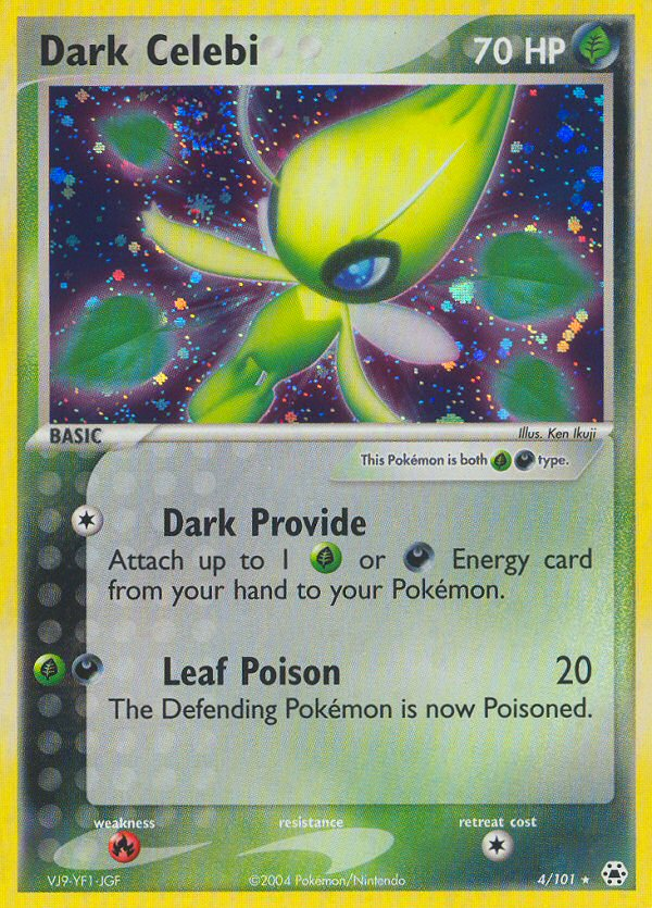 Dark Celebi (4/101) [EX: Hidden Legends] | Exor Games Truro