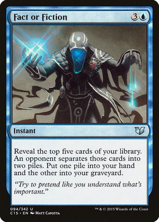 Fact or Fiction [Commander 2015] | Exor Games Truro