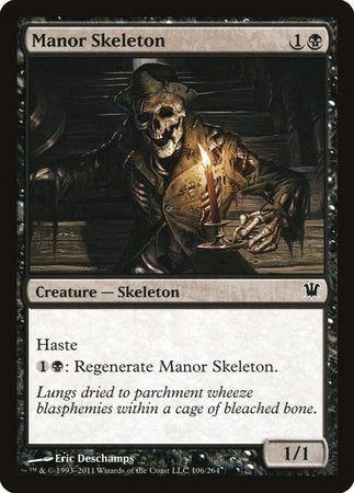 Manor Skeleton [Innistrad] | Exor Games Truro