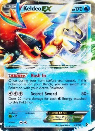 Keldeo EX (49/149) (Jumbo Card) [Black & White: Boundaries Crossed] | Exor Games Truro