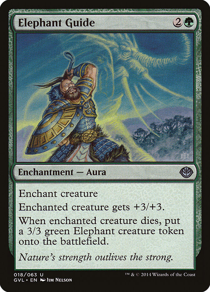 Elephant Guide (Garruk vs. Liliana) [Duel Decks Anthology] | Exor Games Truro