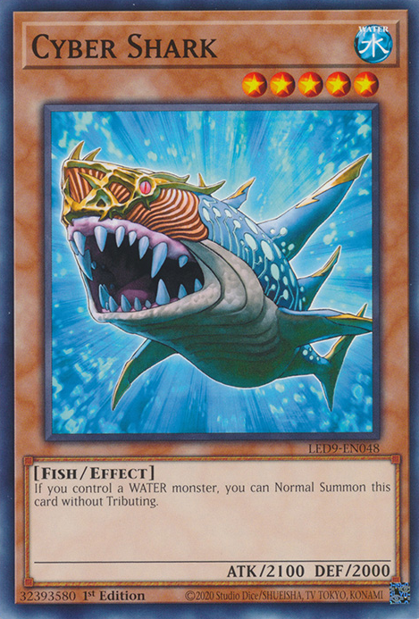 Cyber Shark [LED9-EN048] Common | Exor Games Truro