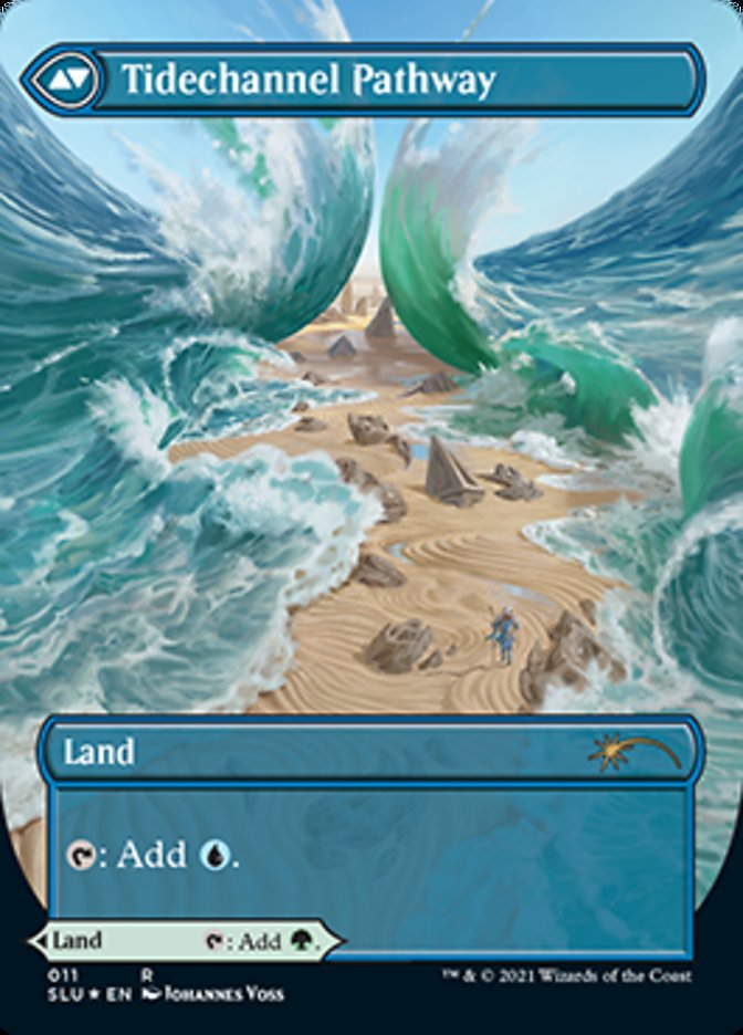 Barkchannel Pathway // Tidechannel Pathway (Borderless) [Secret Lair: Ultimate Edition 2] | Exor Games Truro