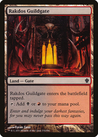 Rakdos Guildgate [Commander 2013] | Exor Games Truro