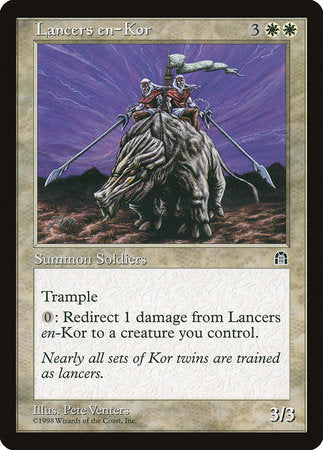Lancers en-Kor [Stronghold] | Exor Games Truro