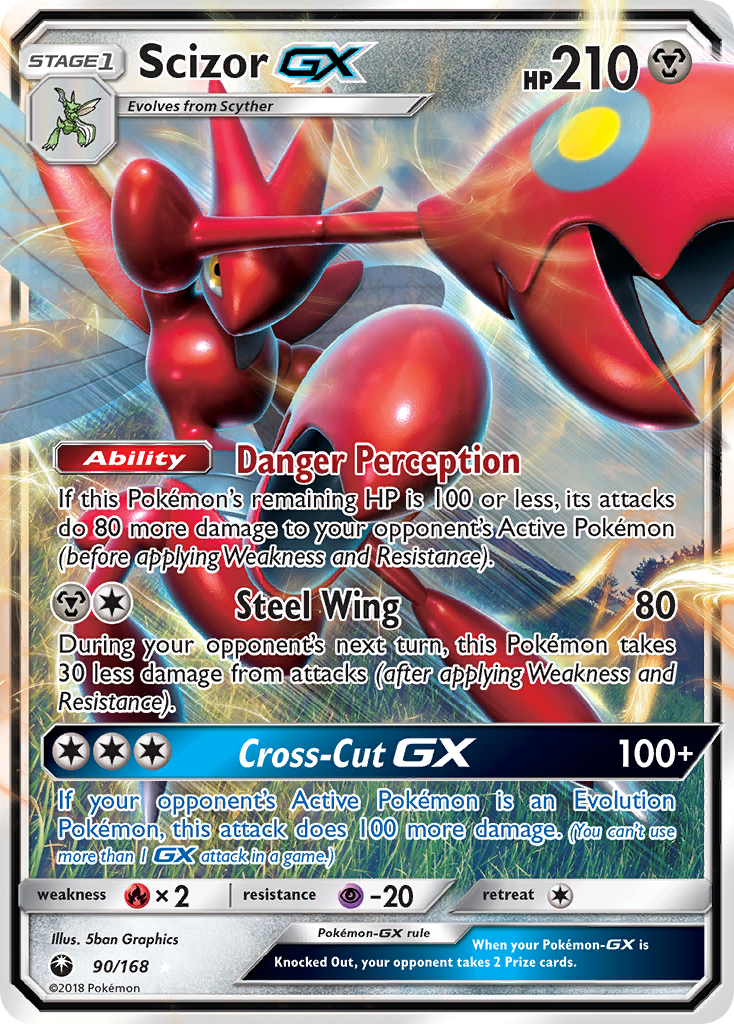 Scizor GX (90/168) [Sun & Moon: Celestial Storm] | Exor Games Truro