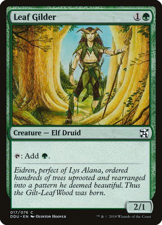 Leaf Gilder [Duel Decks: Elves vs. Inventors] | Exor Games Truro