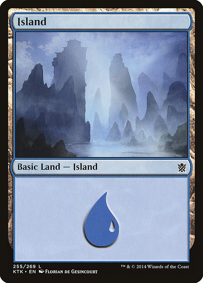 Island (255) [Khans of Tarkir] | Exor Games Truro