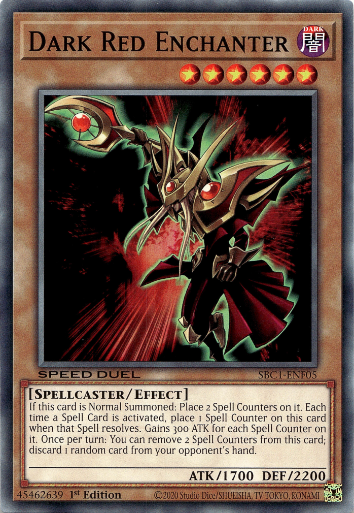 Dark Red Enchanter [SBC1-ENF05] Common | Exor Games Truro