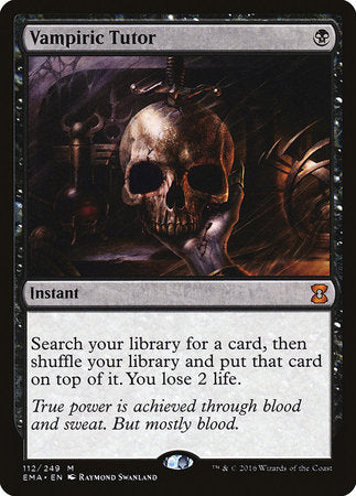 Vampiric Tutor [Eternal Masters] | Exor Games Truro