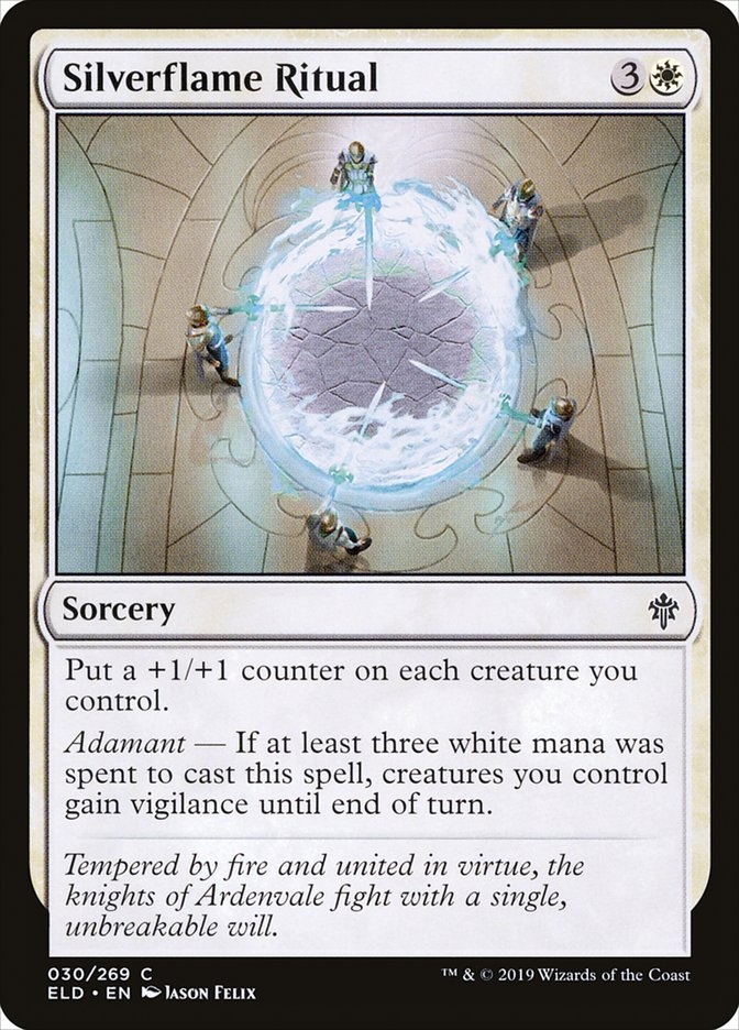 Silverflame Ritual [Throne of Eldraine] | Exor Games Truro
