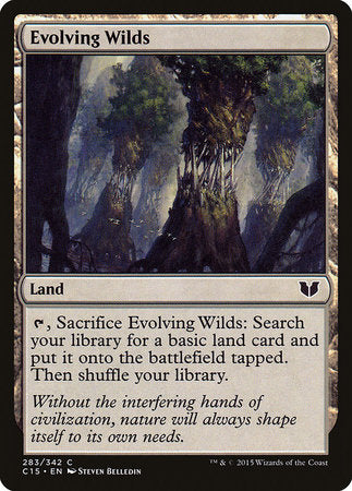 Evolving Wilds [Commander 2015] | Exor Games Truro
