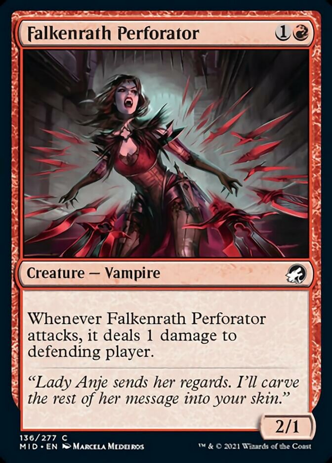 Falkenrath Perforator [Innistrad: Midnight Hunt] | Exor Games Truro