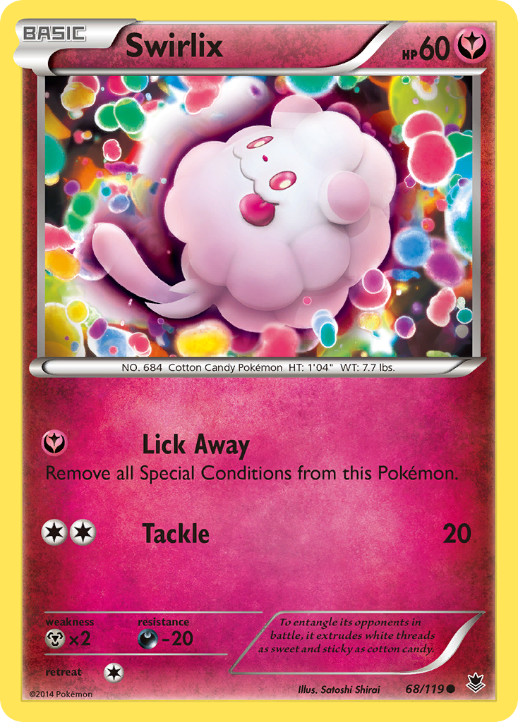 Swirlix (68/119) [XY: Phantom Forces] | Exor Games Truro
