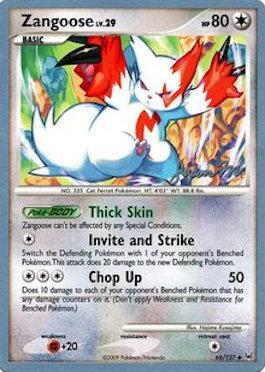 Zangoose LV.29 (66/127) (Queengar - Jason Martinez) [World Championships 2009] | Exor Games Truro