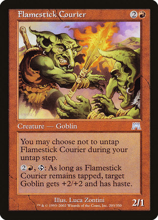 Flamestick Courier [Onslaught] | Exor Games Truro