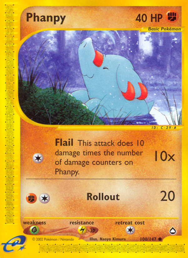 Phanpy (100/147) [Aquapolis] | Exor Games Truro